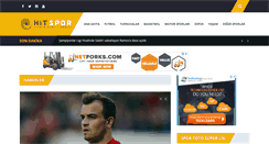 Desktop Screenshot of hitspor.com